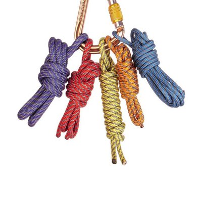 Singing Rock Soloker climbs the ropes and grabs the 6MM 8MM out of the rock