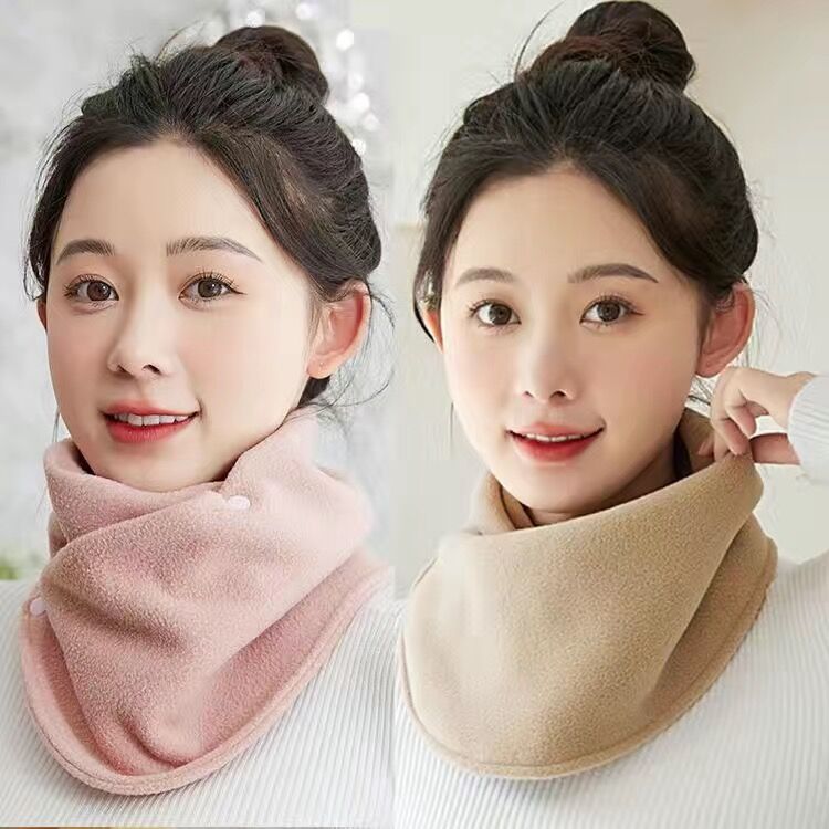 Double-buttoned neck - [Phone + khaki]