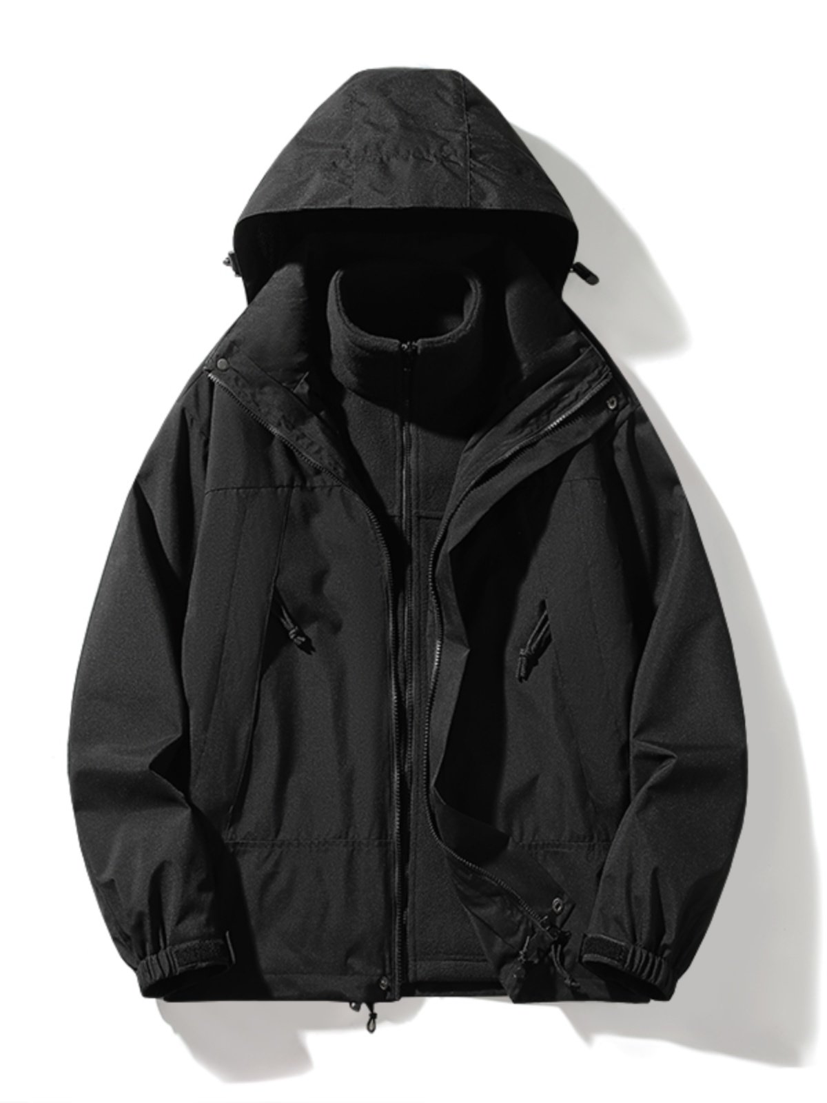 One or two sets of exterior assault suit men and women to remove wind and water, and warm and warm to climb the mountain