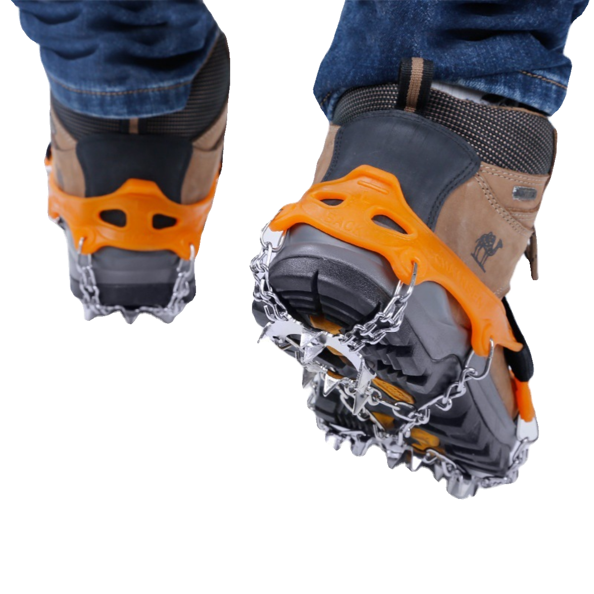 Outdoors ice-clawed and slipper-coated steel chains, 8-bit ice-clawed and snow-clawed equipment