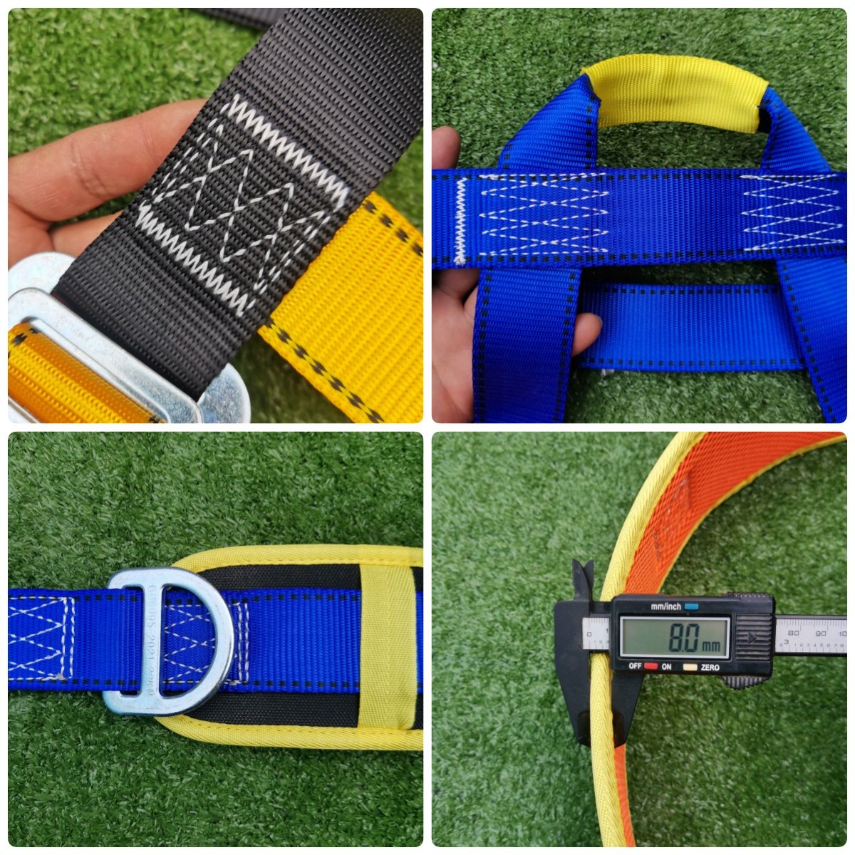 Outdoor rock climbing safety belt, half-seat, high-altitude slow-down safety belt, home-based emergency-rescue
