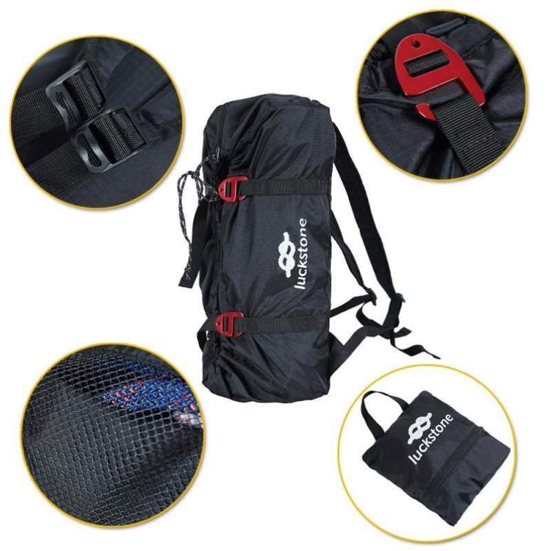 The cliffs are safely climbing two shoulder ropes, rock-throwing gear, mountain ropes, and ice-crawling bags