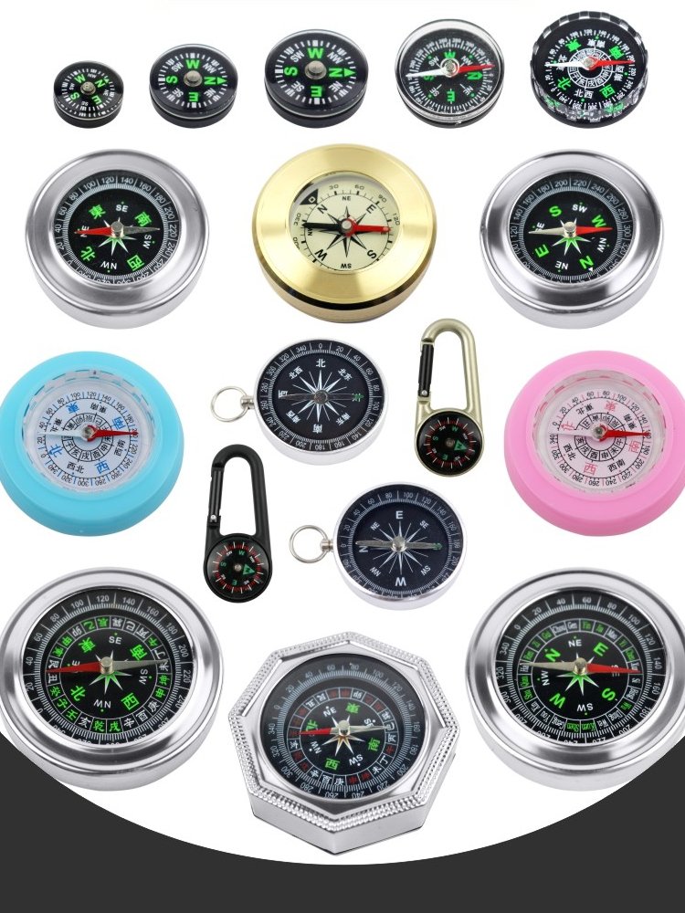 The compass is used to teach students how to climb a mini-finger with a northern pointer