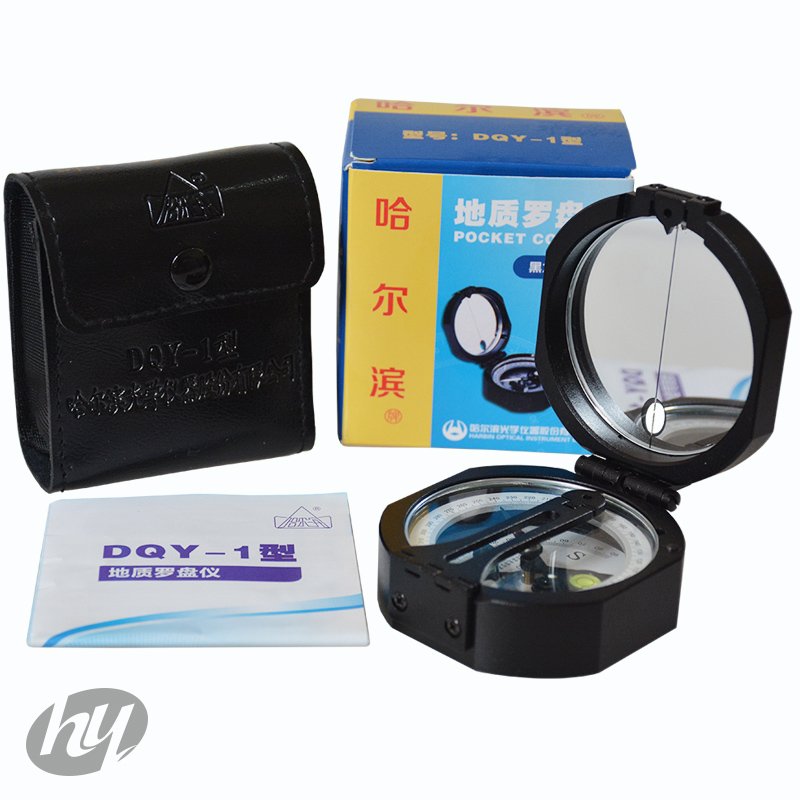 DQY-1 GEOLOGICAL ROCQUE HARBIN COMPASS POINTS TO NORTHER MULTI-PURPOSE OUTDOOR PRECISION PROOF MAIL