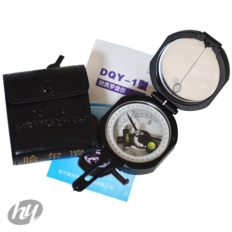 DQY-1 GEOLOGICAL ROCQUE HARBIN COMPASS POINTS TO NORTHER MULTI-PURPOSE OUTDOOR PRECISION PROOF MAIL