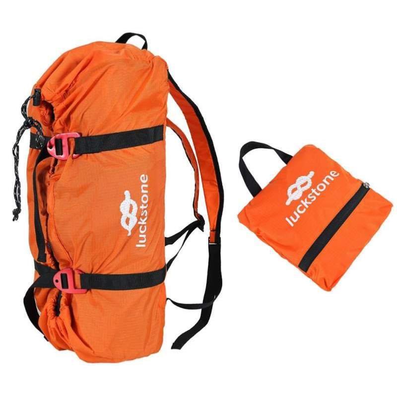 Ice-climbing, two shoulder-climbing ropes, and a safe cliff-stuffing tool to pack and climb