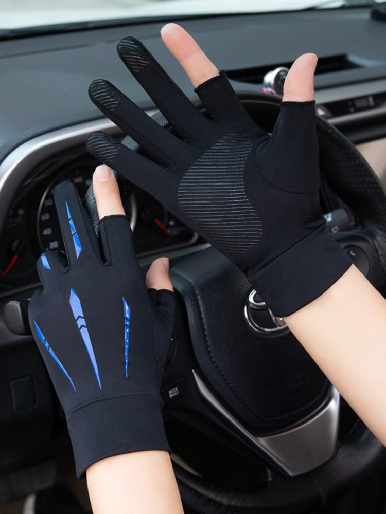 Men's delivery equipment for cycling gloves and sun-proofing motorbikes for the summer