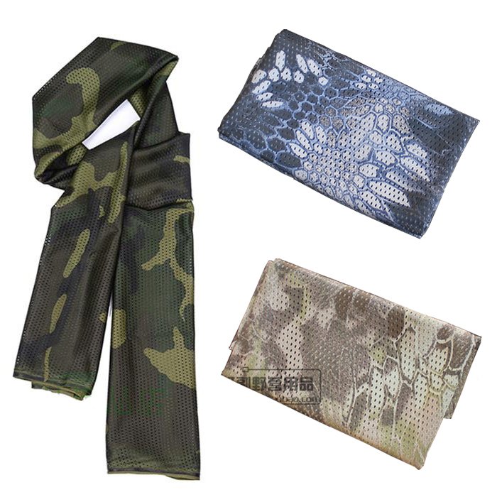 Tactical scarf army, multi-purpose exterior shawl, sand-proof shawl