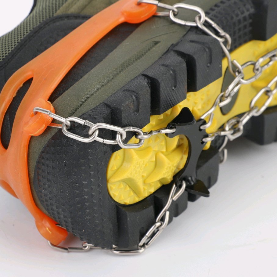 Outdoors ice-clawed and slipper-coated steel chains, 8-bit ice-clawed and snow-clawed equipment