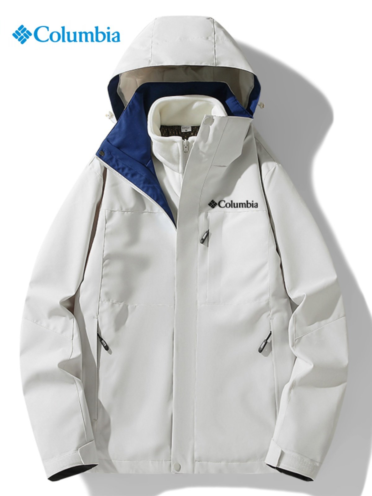 Colombia's outdoor assault suit, three in one, removes men's and women's warm coats and walks in the mountains