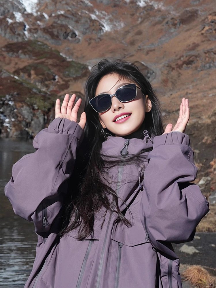 FYUT, A MAN AND A WOMAN IN A NEW SPRING AND AUTUMN 2024, A NEW WATERPROOF AND COLD-PROOF CLIMBER