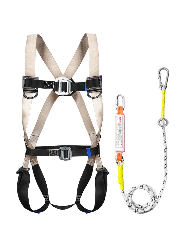 Seat belts, high-altitude work, new five-point European-style safety belts, all-faced grinder coats