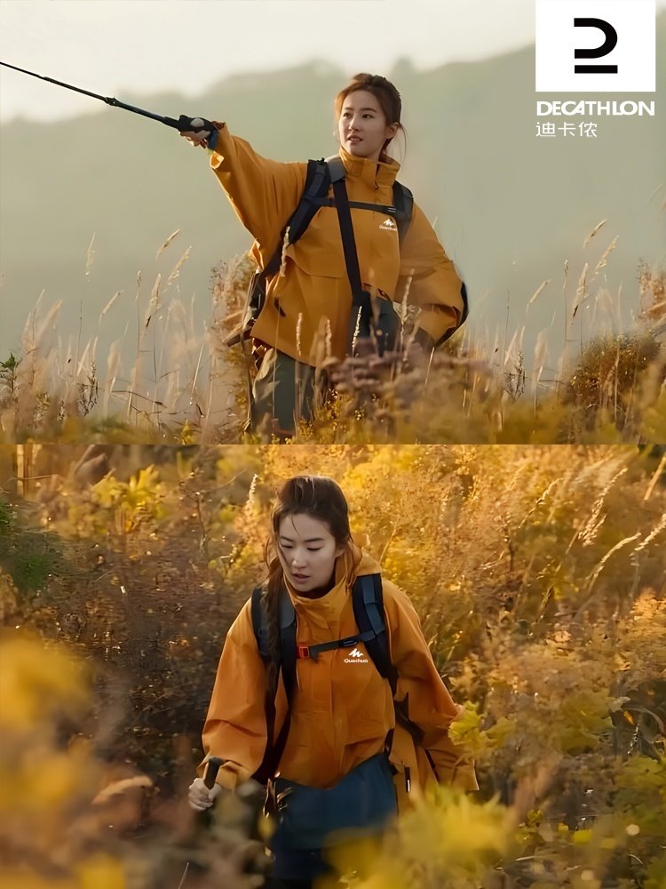 The story of Dicanon roses, the outdoor assault suit girl, Liu Yingfi, and a waterproof coat from the mountain movement