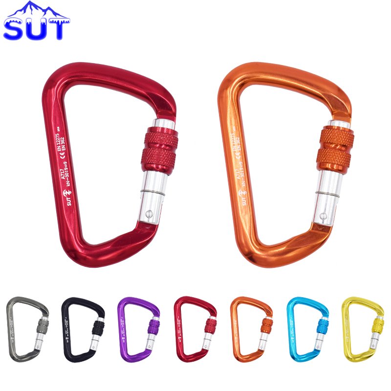 SUT30KN ALUMINIUM ALLOY OUTDOOR CRAWLING THRUST LOCK AUTO-LOCK MASTER LOCKING MOUNTAIN D SAFETY HOOK
