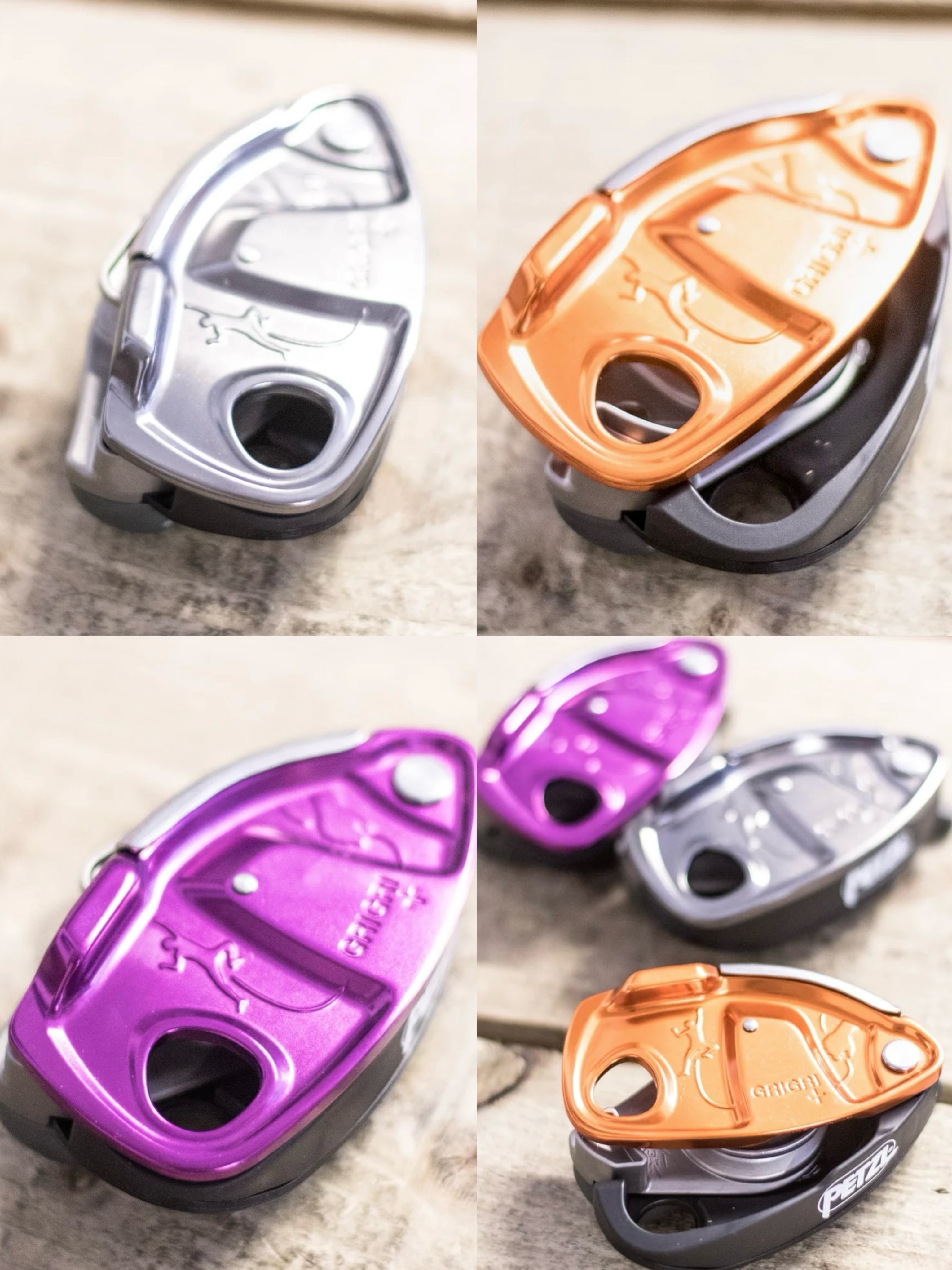 Petzl climbs GRIGRI+ turtles + climbs Neox self-lock protector drops to rescue a mountain atc
