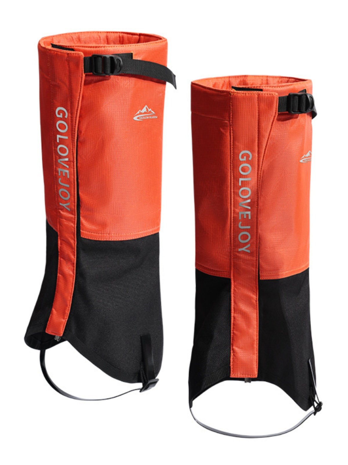 In winter, a professional ski shoe set for women hiking on the mountain, and a man with a water-resistant air and velvet to protect his legs and feet