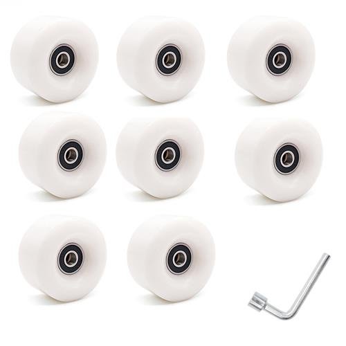two wheel slippers, four rounds of skating skates, no flashing wheels, no glowing tires