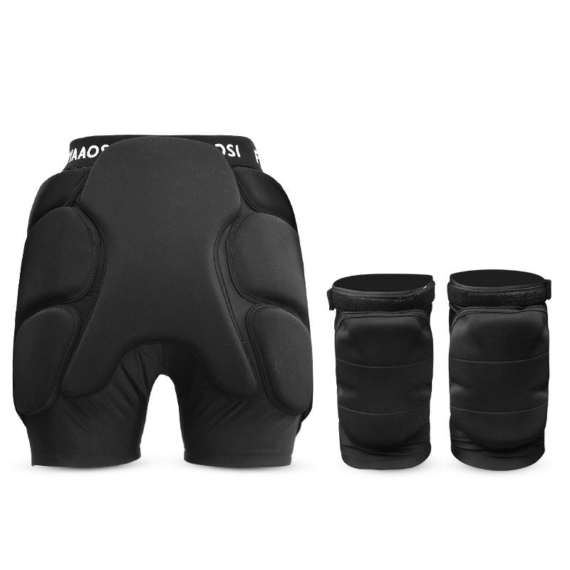 skied hips and skating in one-board skating pants to protect an adult from knee-to-kiss protection