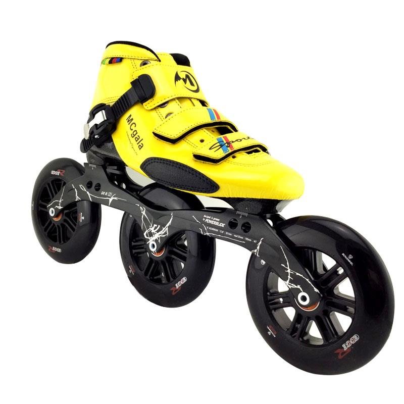 110-wheel 100-wheel-truck 125 on the carbon fibre face of a professional adult in slipper shoes