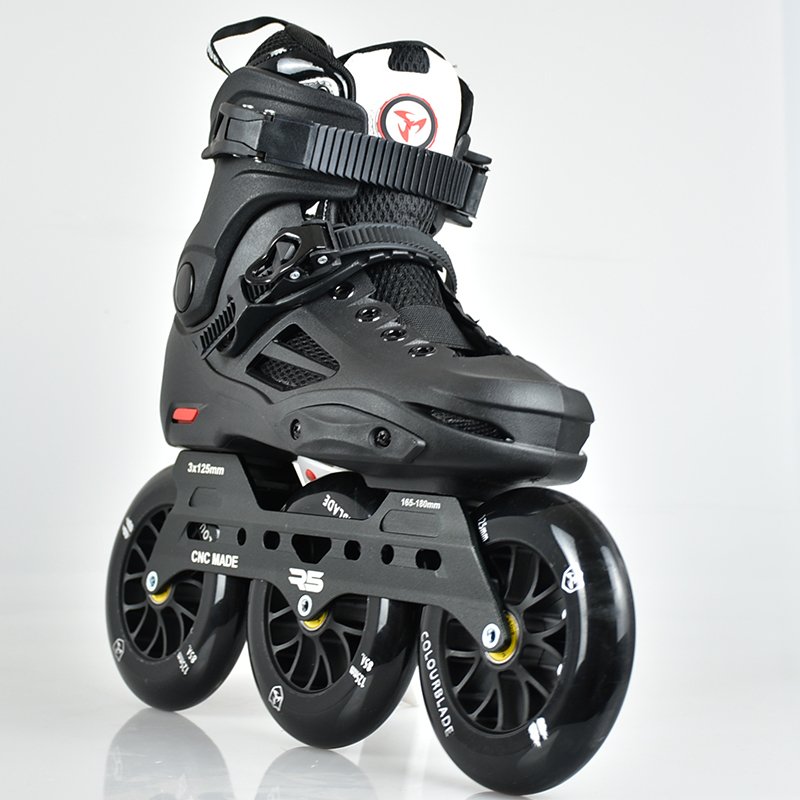 big 3-wheel slipper adult racer 125mm adult ice skater boy