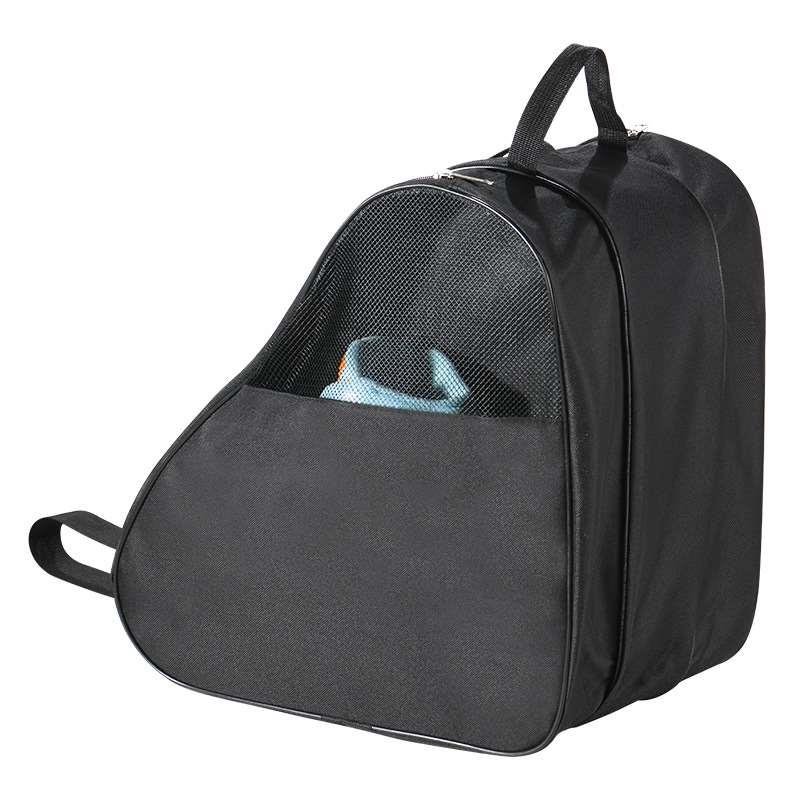Three-storey skating slipper bag, one-shoulder backpack, skating skates and dry shoes bag