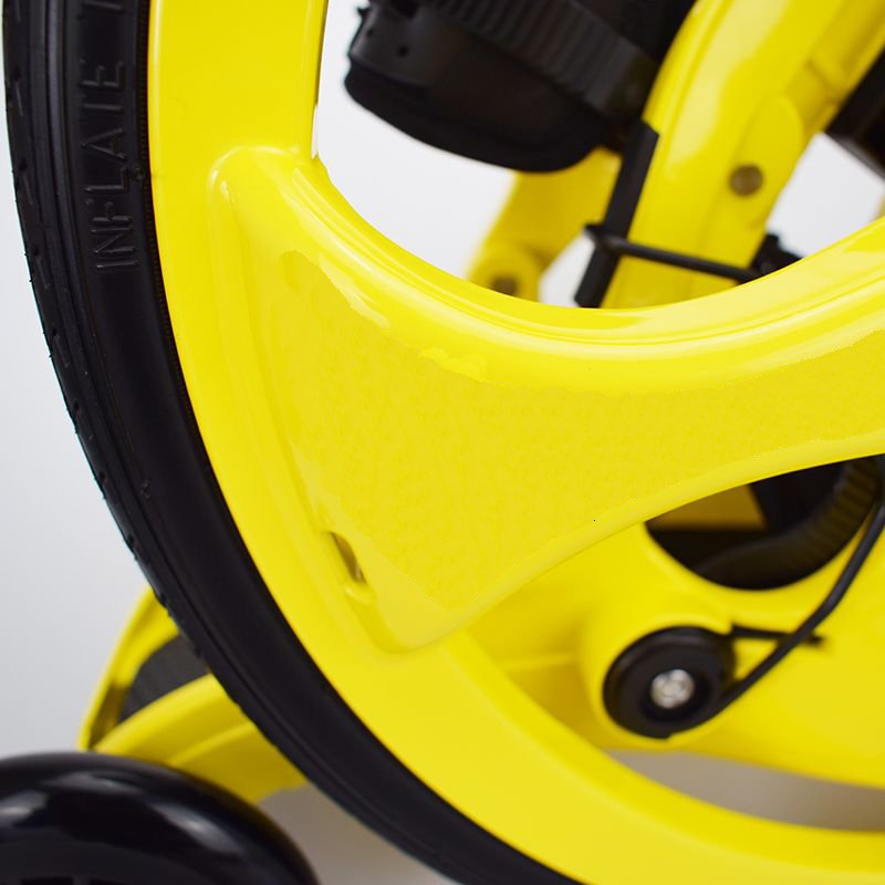 A 16-inch scoundrel skating scooter at Windwind Street