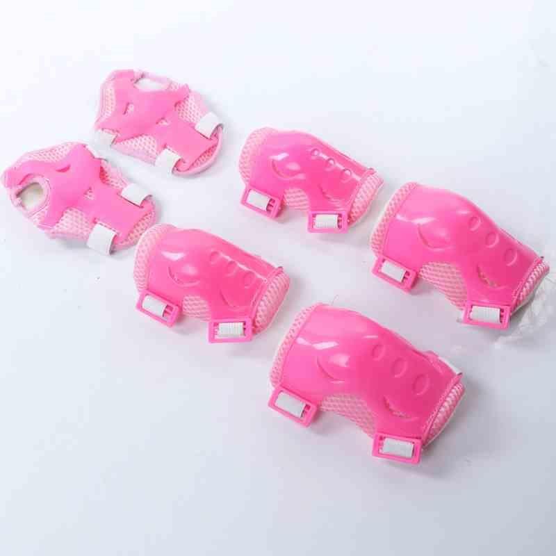 Children's gear roller skater scooter balancer, hand-guard, six sets of thick butterflies