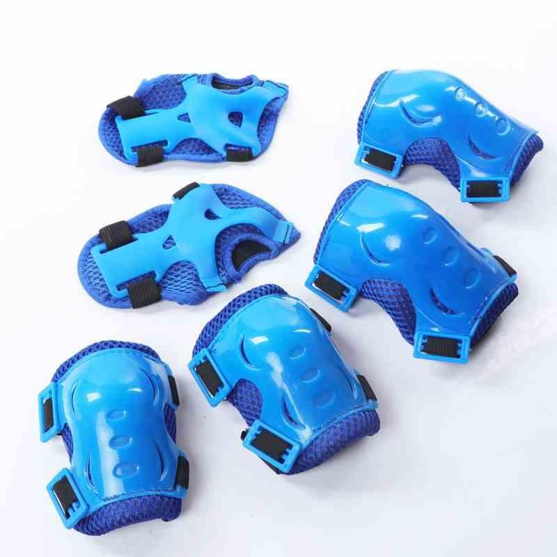 Children's gear roller skater scooter balancer, hand-guard, six sets of thick butterflies