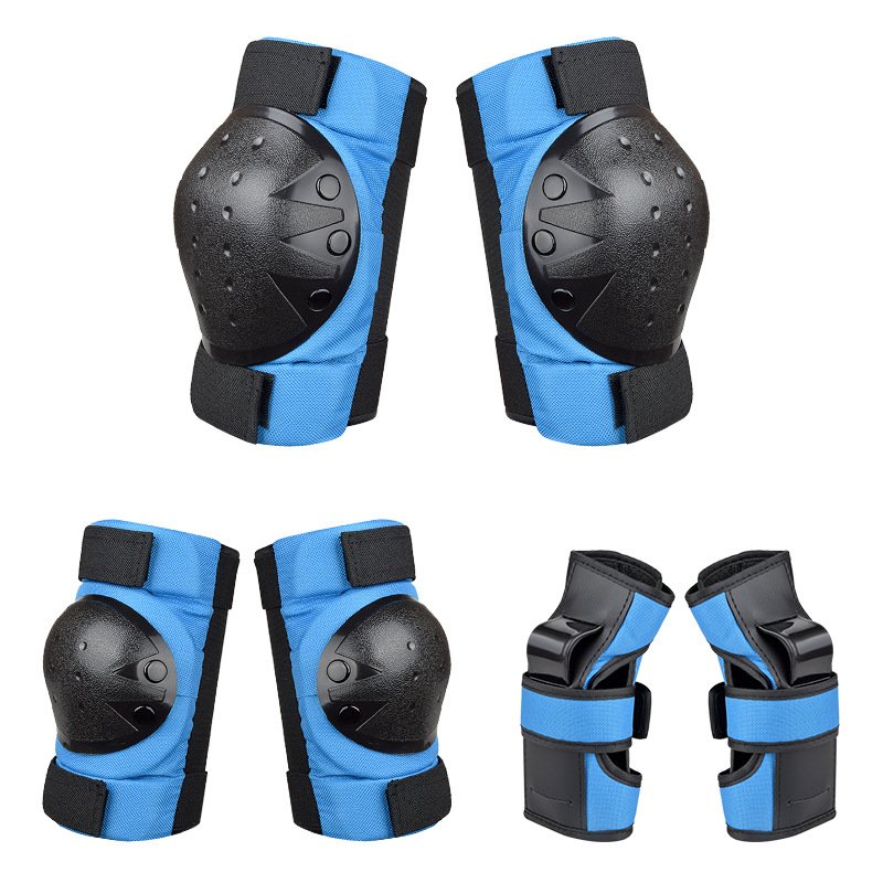 6 sets of child protection kits for the factory for the sale of adult knee-protected bicycle skateboard skating gear
