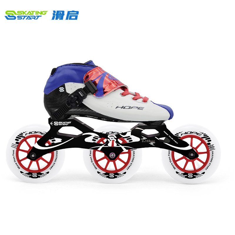 HOPES3 ALL-CARBON-FIBRE ADULT PROFESSIONAL SLIPPER SKATE SKATES STRAIGHT OUT OF DRY SKATES, MEN AND WOMEN