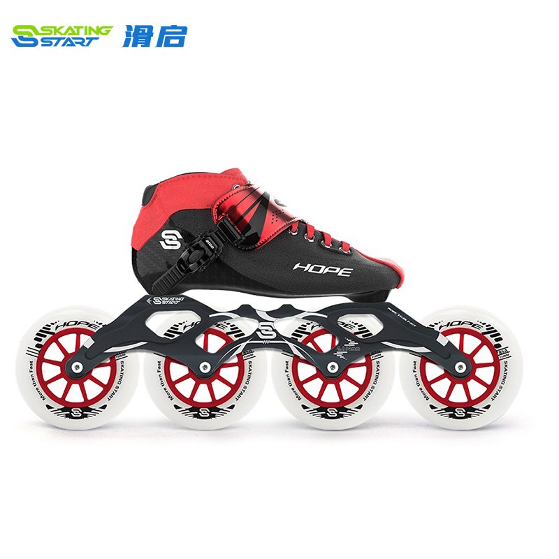 HOPES3 ALL-CARBON-FIBRE ADULT PROFESSIONAL SLIPPER SKATE SKATES STRAIGHT OUT OF DRY SKATES, MEN AND WOMEN
