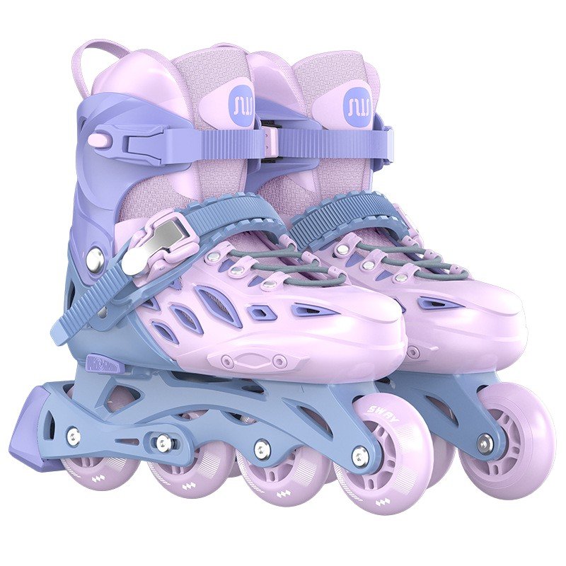 Skills, roller skates, children's first-slinging, plastic-steel-stitch-stitch flat-sprout