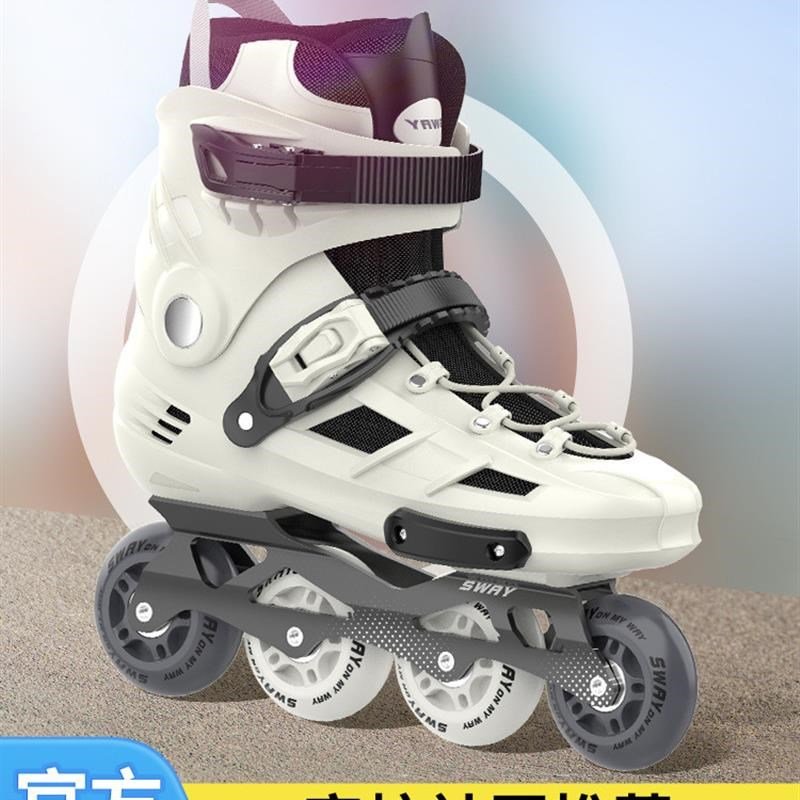 Roller skater, adult skater, male and female