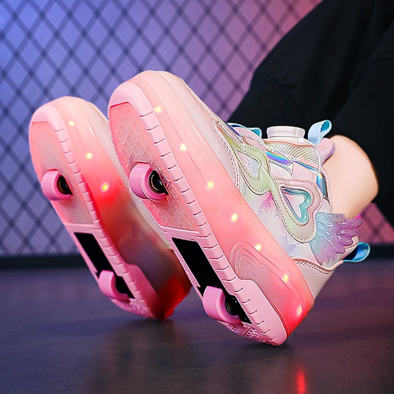 ♪ A girl with a pair of shoes ♪