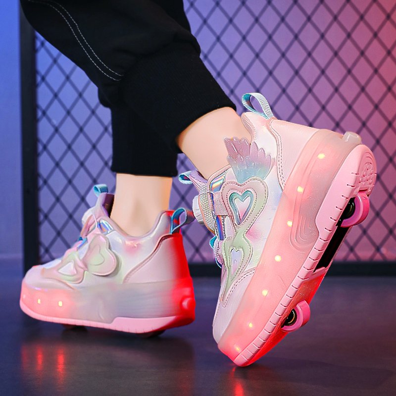 ♪ A girl with a pair of shoes ♪
