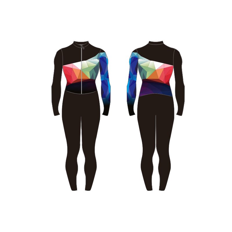 In the fall and winter, a custom-made short-way skating suit for boys and girls with a warm skating suit