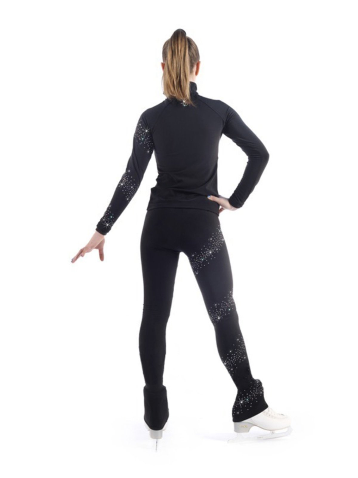 VALEVA SKATING SUIT, SKATING SUIT FOR CHILDREN, ADULT SKATING SUIT, VELVET AND THICK BELT DRILLING