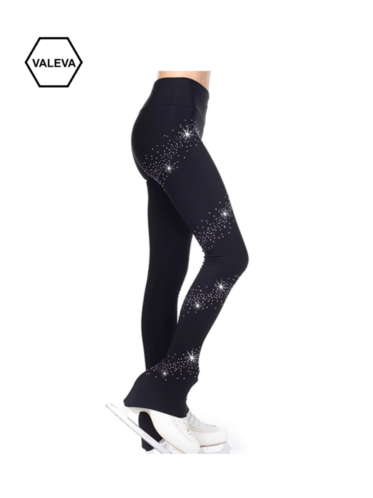 VALEVA SKATING SUIT, SKATING SUIT FOR CHILDREN, ADULT SKATING SUIT, VELVET AND THICK BELT DRILLING