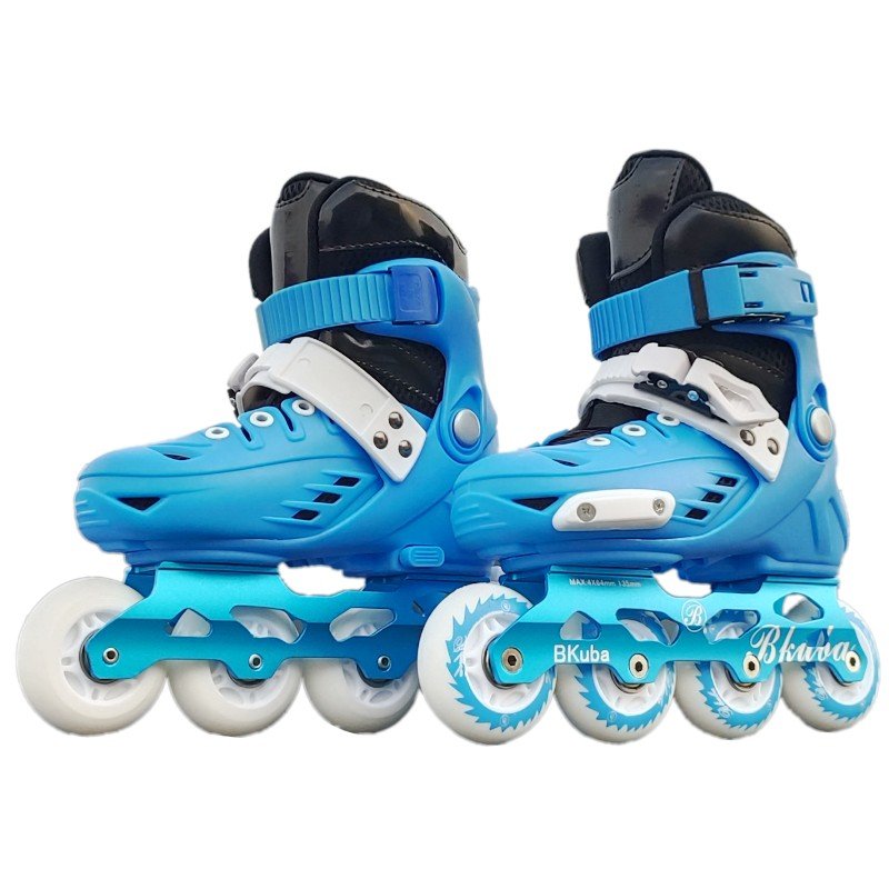 Specialized roller skates, full-skinned, flat-shoe skates