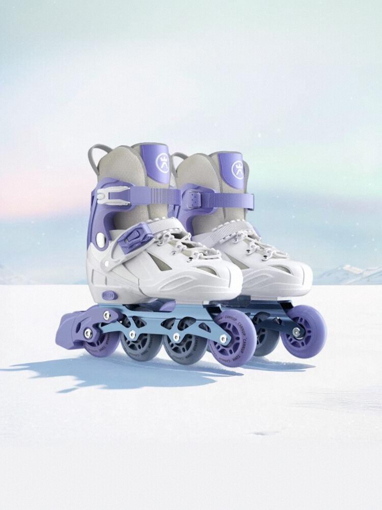 Decañon children's skating girls' professional boys' beginners dressed in straight-line smooth skates 2024