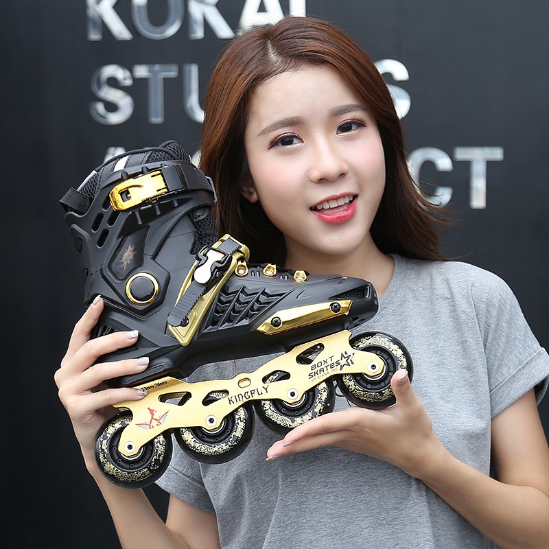 Roller skates, straight rows, skating for adults, boys and girls