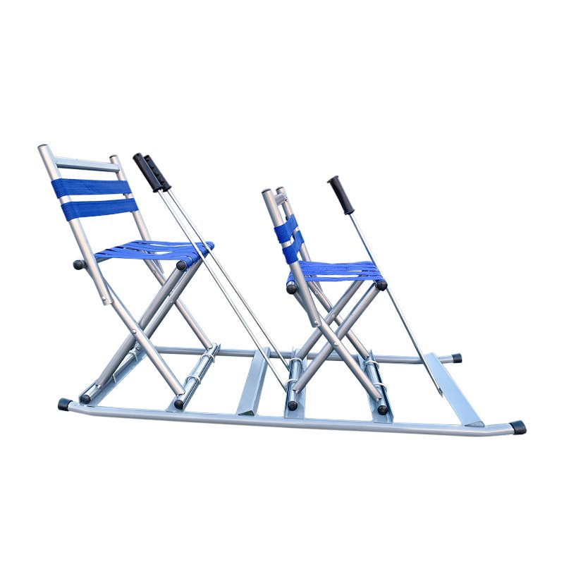 Ice-crawling skating carts with new steel blades for both adults