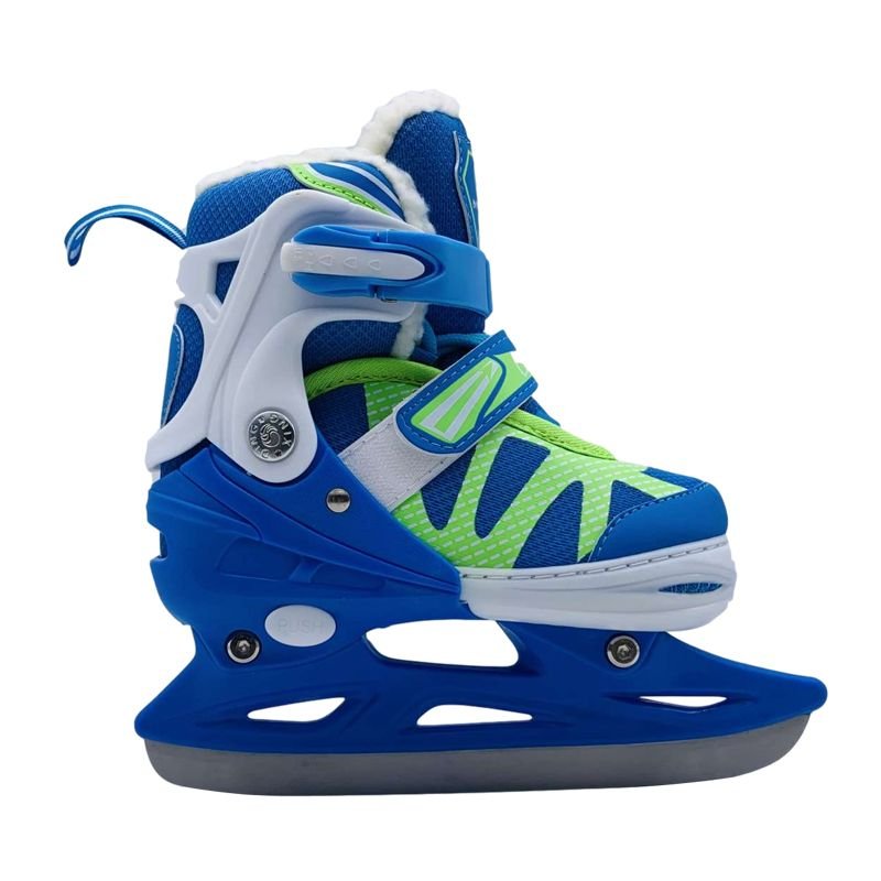 You know, you know, you start with ice-cream shoes and hair-skinned skates, you know