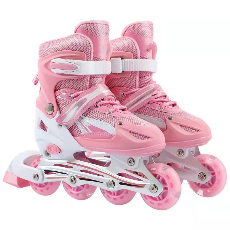 Skating slippers can scald children's size, straight-line flasher slippers, full of starters' skates