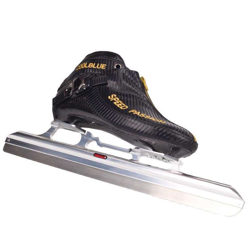 Skating skating shoes, carbon-fibre-sliding professional, short-sliding skating out of the ice creams, and loosing ice creams and shoes
