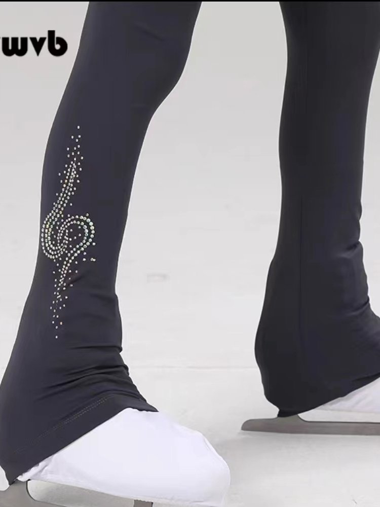 DVWVB ICE ELVES CUSTOM-MADE, SKATING SKATING SUITS, VELVET, VELVET, VELVET, ADULT PANTS, D13
