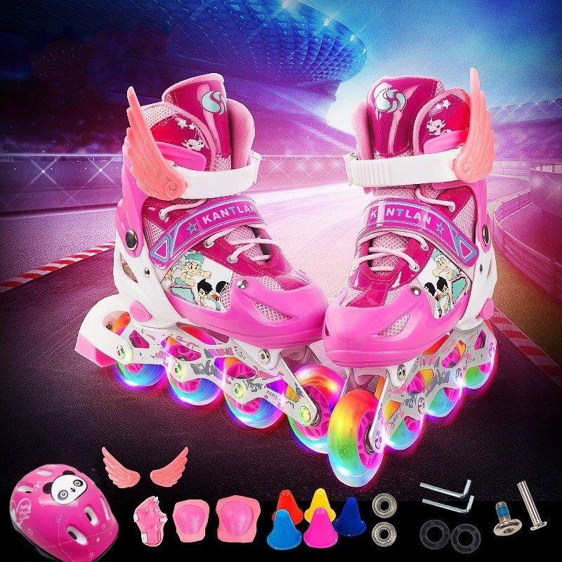 FACTORY 3-4-5-6-7-8-9-10-11-12-YEAR-OLD MALE AND FEMALE SKATER Q CHILDREN