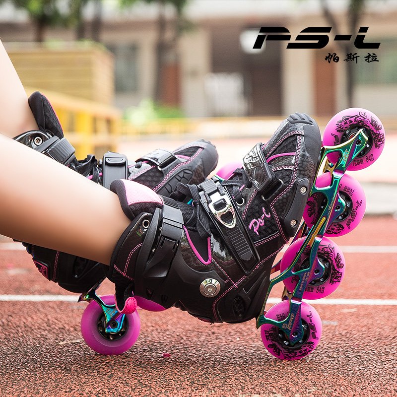 PS-L-PASLA FLAT SHOES ADULT SKATING SHOES JU-F HURRICANE S4 ROLLING SHOES STRAIGHTLY SKATING SHOES