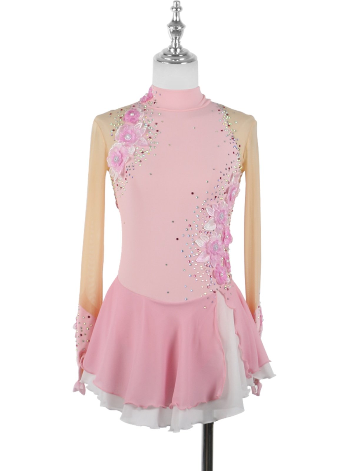 Skinner-style skating skating costume for girls
