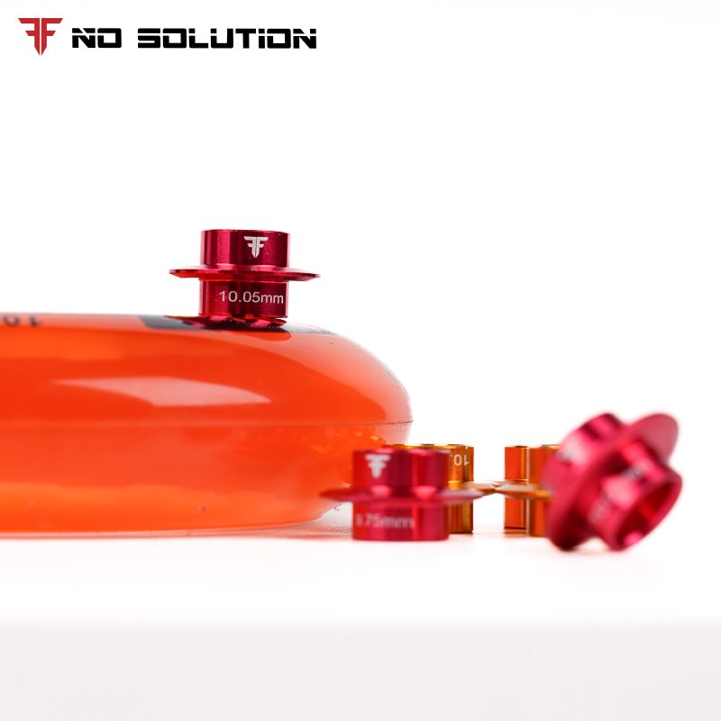 High-precision wheel slipper axle set 100.0 10.05mm MPC motor black and red wheel speed smooths